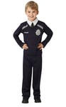 Kids Police Officer Childrens Fancy Dress Up Role Player Careers Costume