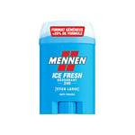 MENNEN Ice Fresh Deodorant homme 24H stick large sans alcool anti traces Lot de 6