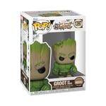 Funko Pop! Marvel: Wag - Hulk - We are Groot - Figurine en Vinyle à Collectionner - Idée de Cadeau - Produits Officiels - Jouets pour Les Enfants et Adultes - TV Fans