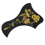 (Gold)10x Acoustic Guitar Pickguard Adhesive Non Scratch Hummingbird XTT