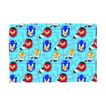 Character World Sonic Prime Couverture Polaire Officielle | Super Douce, Motif Sonic Le hérisson | Chaude et Super Douce au Toucher | Parfaite pour la Maison, la Chambre, Les soirées Pyjama et Le