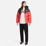 Nike Vinterjakke Storm-FIT Windrunner Primaloft Puffer - Rød/Sort, størrelse XX-Large