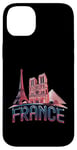 Coque pour iPhone 14 Plus France Paris Tour Eiffel Bonjour