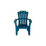 Bica - Fauteuil Adirondack Résine Injectée Bleu Miami, 1 Personnes