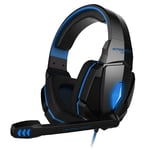 Casque Gamer Pc USB 7.1 Surround Haut-Parleur 50Mm Micro Rétractable LED YONIS