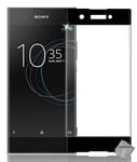 Film de protection vitre verre trempe incurve integral Sony Xperia XA1 - NOIR