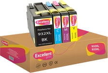 932XL 933XL 932 XL 933 XL Compatible Cartouches d'encre pour HP OfficeJet 7510 6600 6100 7110