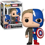 Funko POP! Marvel Steve Rogers/Captain America (Split) #1431 Vinyl Figure New