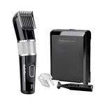 BabylissMen 7468U Carbon Steel Hair Clipper, 8 Hr Charge System, Battery Operate