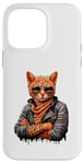 Coque pour iPhone 14 Pro Max Orange Bengale Chat Voyou Chat Gangster Chat Gangster Life