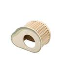 Dehner Lieblinge Avocat Maison pour rongeurs Hamster/rongeurs/Souris, env. 17 x 12 x 9 cm, en Bois de pin certifié FSC®, Vert/Naturel