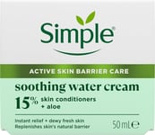 Soothing Water Face Cream 50ml - Hydrating Moisturizer with Aloe & Ceramide