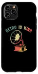 Coque pour iPhone 11 Pro Gramophone Record Player Retro is King