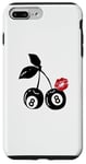 Coque pour iPhone 7 Plus/8 Plus Rouge à lèvres Esthetic Cherry Ball 8 Kiss