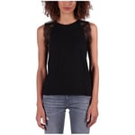 Debardeur Kaporal  Top Sans Manche Femme BROOD Noir