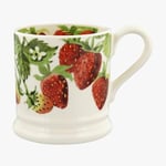 Emma Bridgewater Grande tasse à café en céramique, 1/2 pinte, grande tasse à café – Tasse à café en faïence, cappuccino, latte, café, tasse à thé – Belles tasses, cadeau d'anniversaire – Tasse à café