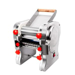 Pasta Machine 550W 220V Stainless Steel Commercial Electric Noodle Making Pasta Maker Dough Roller Noodle Cutting Machine Width 15CM Noodle Width 1mm / 5mm Pasta Cutter Adjustable Width