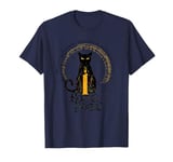 Disney Hocus Pocus Binx with Black Flame Candle Full Moon T-Shirt