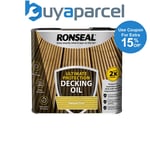 Ronseal 36936 Ultimate Protection Decking Oil Natural Pine 2.5 litre RSLUDONP25L