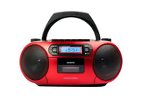 Aiwa Bbtc-550Rd, 1,5 Kg, Sort, Rød, Bærbar Cd-Spiller