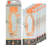 Foot Warmer 5-pack fotvärmare Unisex White XL