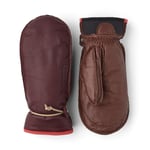 Hestra Hestra Wakayama - Mitt - Bordeaux/brown - Unisex - 10- Naturkompaniet