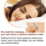 Tattoo Brow Gel Peel Off Quick Dry Dark Brown Dying Coloring Waterproof Tattoo