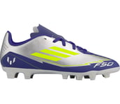 F50 Club Messi FG/MG JR fotbollsskor Dam SILVMT/SYELLO/LUCBLU 5.5