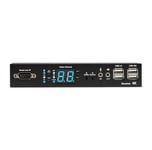 BLACK BOX MediaCento IPX 4K Receiver - video/lyd/infrarød/USB/seriellforlenger - 1GbE  Fibre Channel