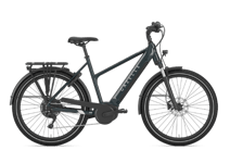 Gazelle Medeo T10 Low-Step 500Wh S (45 cm) Grön Elcykel - Hybrid Elcykel