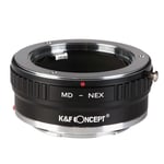 K&F | Minolta MD to Sony E Mount Copper Lens Adapter