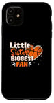 Coque pour iPhone 11 Funny Little Sister - Grande fan de basket-ball pour filles