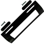 Door Handle Adjustable Black 80-150mm for HOOVER CANDY Fridge Freezer