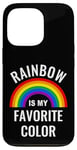 Coque pour iPhone 13 Pro Arc-en-ciel LGBTQ Pride Gay Lesbian Rainbow favorite color