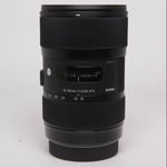 Sigma Used 18-35mm f/1.8 DC HSM Art Lens Canon EF