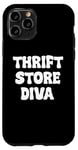 Coque pour iPhone 11 Pro Thrift Store Dive Funny Thrifter Tees bags and Mugs Funny