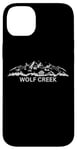 iPhone 14 Plus Wolf Creek Colorado Ski Resort Mountain Silhouette Case