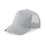 Beechfield Junior Snapback Trucker - keps - Light Grey/Light Grey - One Size