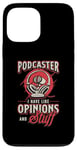 iPhone 13 Pro Max Podcaster I Have Like Opinions Podcast Microphone Podcasting Case