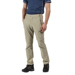 Regatta Mens Highton Zip Off Polyamide Walking Trouser Short - Brown - Size 34W/32L