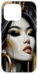 iPhone 16 Pro Golden Majesty: The Empress of Shadows Case