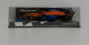 MINICHAMPS Échelle 1:43 Modèle Auto F1 Die Cast Mclaren Mercedes Ricciardo 2021