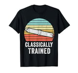 Classically Trained Slide Rule Mechanical Analog Calculator T-Shirt