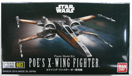 Bandai Star Wars Vehicle Model 003 Poe's X-Wing Fighter BNIB from Japan