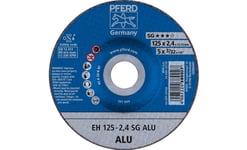 Pferd Eh 125-2,4 Sg Alu, Icke-Järnmetaller, Gjuten Aluminium, Pferd, 2,22 Cm, 12,5 Cm, 12200 Rpm, 25 Styck