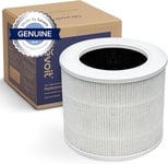 LEVOIT Air Purifier Replacement Filter 3-in-1 HEPA, High-Efficiency Activated Carbon, Core Mini-RF White