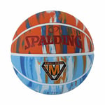 Ballon de basket Spalding Marble Series Rocky Orange [Taille 5]