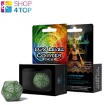 D20 Level Counter Dice Green & White Role-Playing All Dice Tell a Story 30mm New