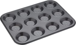 MasterClass Crusty Bake Perforated Mince Pie Baking Tray with PFOA Non...