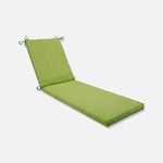 Oreiller Perfect Coussin de Chaise en intérieur et extérieur texturé Vert, 80 in. L X 23 in. W X 3 in. D